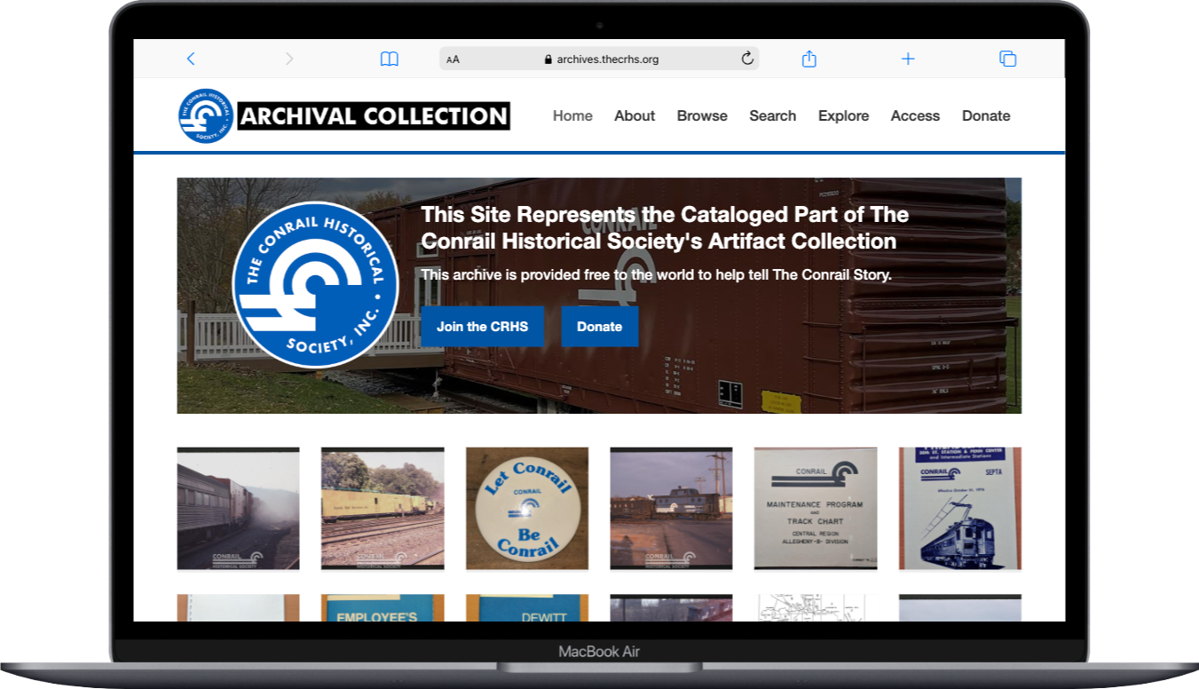 The CRHS's Archive Site